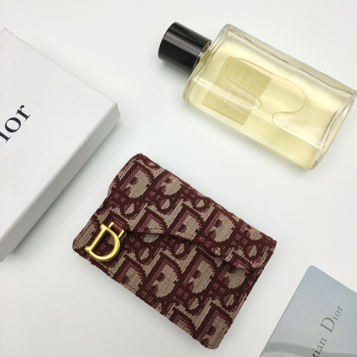 Wholesale Christian Dior AAA Quality Card Case For Women #1093091 $34.00 USD, Wholesale Quality Replica Christian Dior AAA Wallets