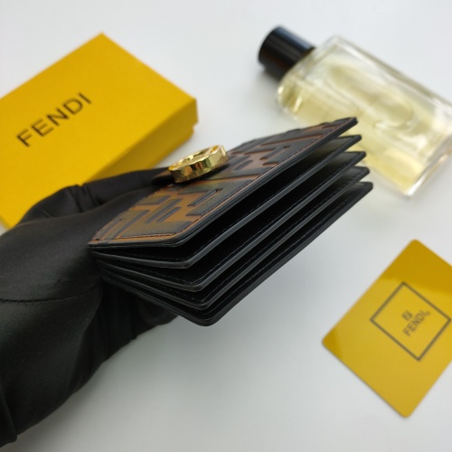 Replica Fendi AAA Quality Card Case For Women #1093105 $38.00 USD for Wholesale