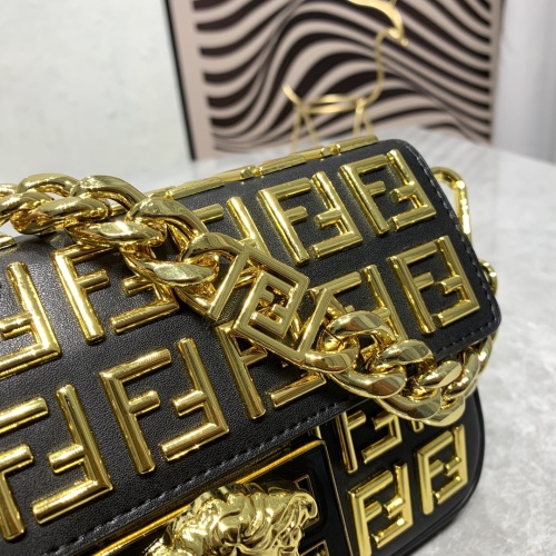 Replica Fendi AAA Quality Shoulder Bags For Women #1093954 $158.00 USD for Wholesale