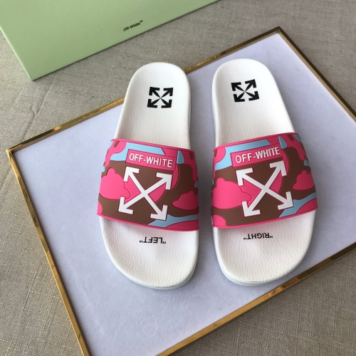 Wholesale Off-White Slippers For Women #1094170 $42.00 USD, Wholesale Quality Replica Off-White Slippers