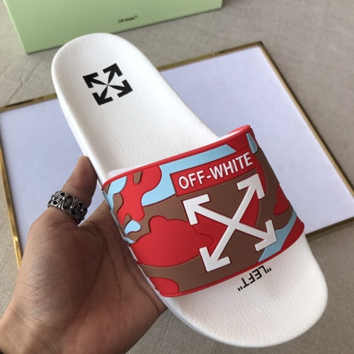 Replica Off-White Slippers For Women #1094171 $42.00 USD for Wholesale