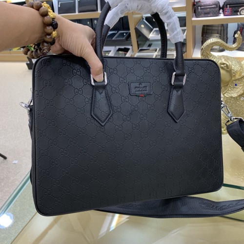 Replica Gucci AAA Man Handbags #1094511 $160.00 USD for Wholesale