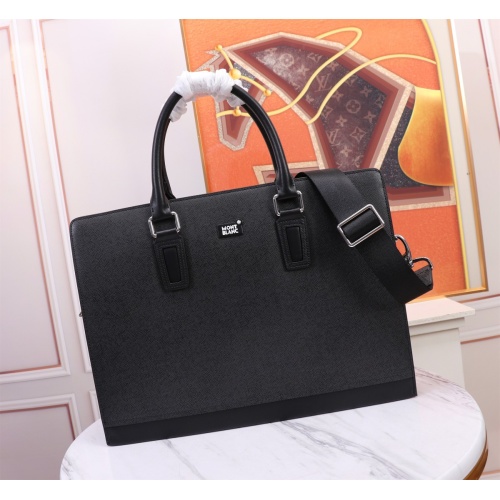 Wholesale Mont Blanc AAA Man Handbags #1094556 $158.00 USD, Wholesale Quality Replica Mont Blanc AAA Man Handbags