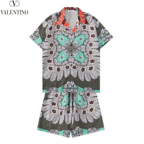 Wholesale Valentino Tracksuits Short Sleeved For Men #1095809 $45.00 USD, Wholesale Quality Replica Valentino Tracksuits