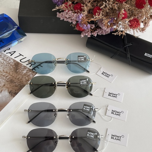 Replica Montblanc AAA Quality Sunglasses #1096048 $60.00 USD for Wholesale