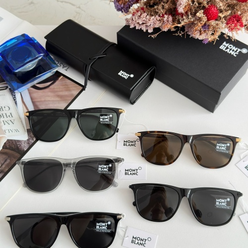 Replica Montblanc AAA Quality Sunglasses #1096052 $60.00 USD for Wholesale