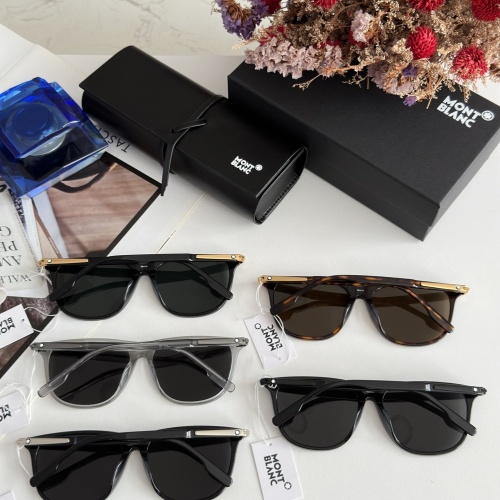 Replica Montblanc AAA Quality Sunglasses #1096055 $60.00 USD for Wholesale