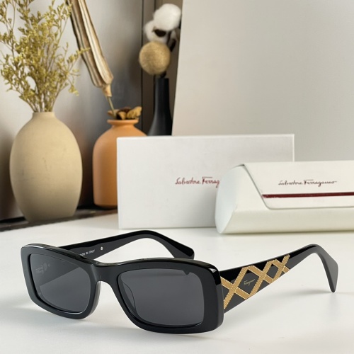 Wholesale Salvatore Ferragamo AAA Quality Sunglasses #1096165 $60.00 USD, Wholesale Quality Replica Salvatore Ferragamo AAA Quality Sunglasses