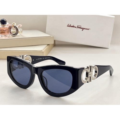 Wholesale Salvatore Ferragamo AAA Quality Sunglasses #1096169 $60.00 USD, Wholesale Quality Replica Salvatore Ferragamo AAA Quality Sunglasses