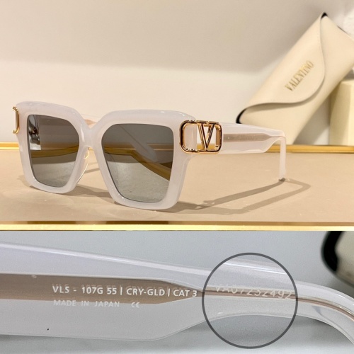 Wholesale Valentino AAA Quality Sunglasses #1096220 $64.00 USD, Wholesale Quality Replica Valentino AAA Quality Sunglasses