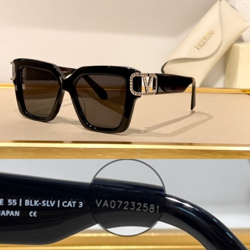 Wholesale Valentino AAA Quality Sunglasses #1096223 $64.00 USD, Wholesale Quality Replica Valentino AAA Quality Sunglasses