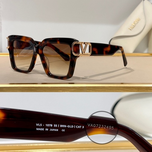 Wholesale Valentino AAA Quality Sunglasses #1096224 $64.00 USD, Wholesale Quality Replica Valentino AAA Quality Sunglasses