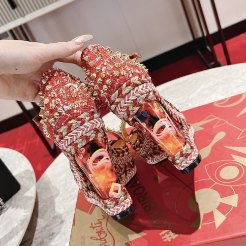 Replica Christian Louboutin Sandal For Women #1096984 $98.00 USD for Wholesale