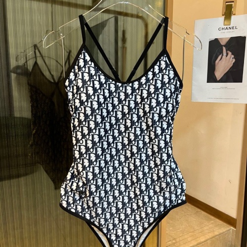 Wholesale Christian Dior Bathing Suits Sleeveless For Women #1097967 $48.00 USD, Wholesale Quality Replica Christian Dior Bathing Suits