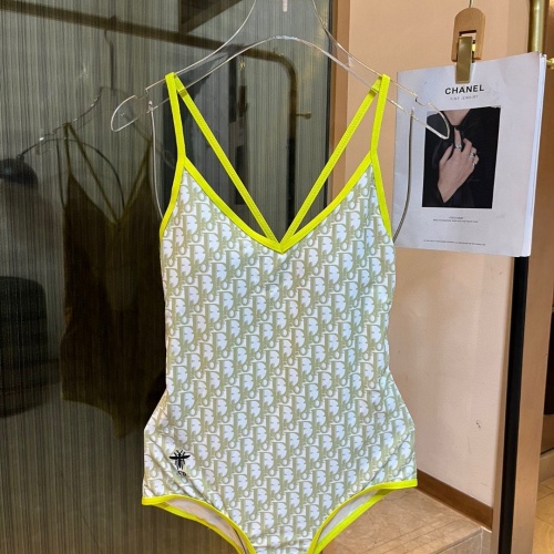 Wholesale Christian Dior Bathing Suits Sleeveless For Women #1097969 $48.00 USD, Wholesale Quality Replica Christian Dior Bathing Suits