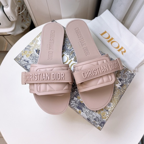 Wholesale Christian Dior Slippers For Women #1098095 $56.00 USD, Wholesale Quality Replica Christian Dior Slippers