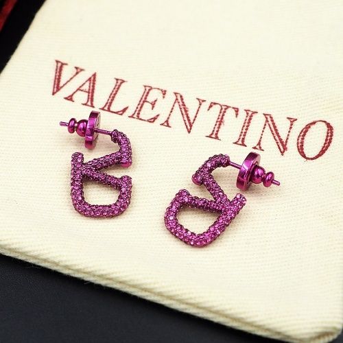 Replica Valentino Earrings For Women #1098398 $27.00 USD for Wholesale