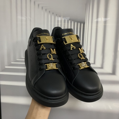 Wholesale Alexander McQueen Casual Shoes For Men #1098573 $112.00 USD, Wholesale Quality Replica Alexander McQueen Casual Shoes