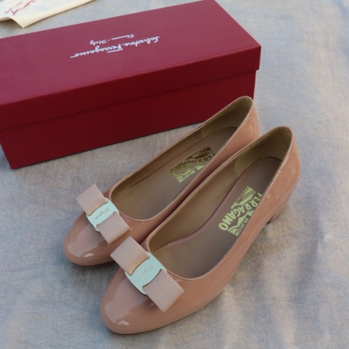 Replica Salvatore Ferragamo Flat Shoes For Women #1099042 $96.00 USD for Wholesale