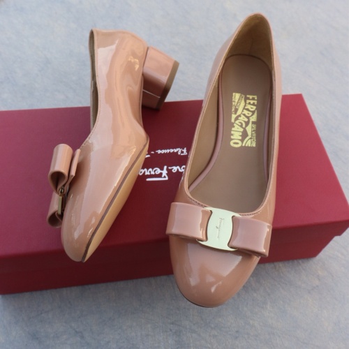 Wholesale Salvatore Ferragamo Flat Shoes For Women #1099063 $96.00 USD, Wholesale Quality Replica Salvatore Ferragamo Flat Shoes