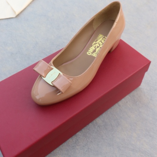 Replica Salvatore Ferragamo Flat Shoes For Women #1099063 $96.00 USD for Wholesale