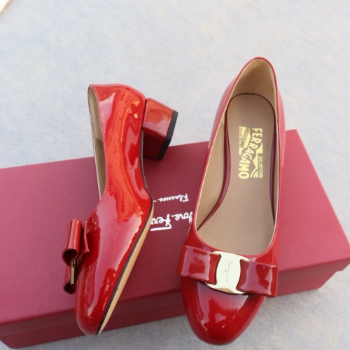 Wholesale Salvatore Ferragamo Flat Shoes For Women #1099066 $96.00 USD, Wholesale Quality Replica Salvatore Ferragamo Flat Shoes