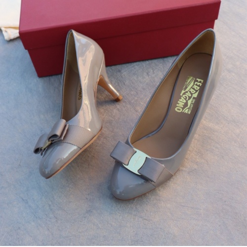 Wholesale Salvatore Ferragamo High-Heeled Shoes For Women #1099093 $96.00 USD, Wholesale Quality Replica Salvatore Ferragamo High-Heeled Shoes