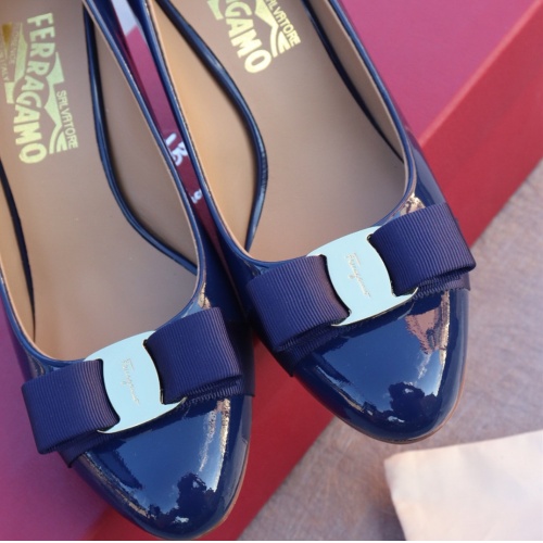 Replica Salvatore Ferragamo High-Heeled Shoes For Women #1099097 $96.00 USD for Wholesale