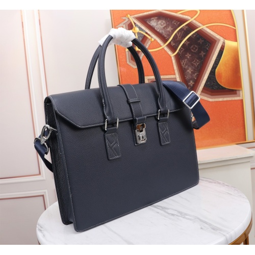 Replica Hermes AAA Man Handbags #1101215 $162.00 USD for Wholesale