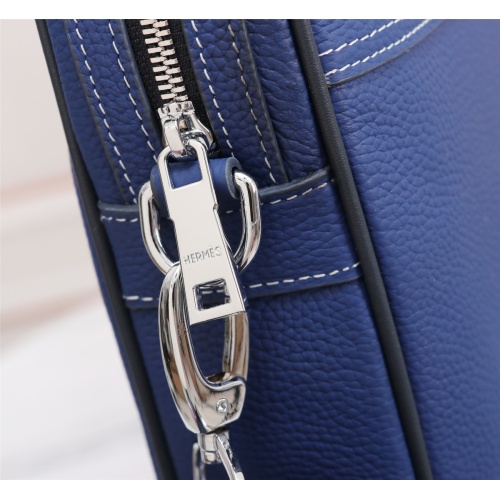 Replica Hermes AAA Man Handbags #1101218 $158.00 USD for Wholesale