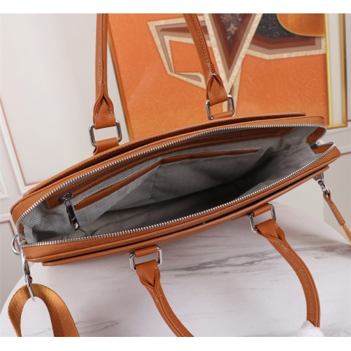 Replica Hermes AAA Man Handbags #1101220 $155.00 USD for Wholesale