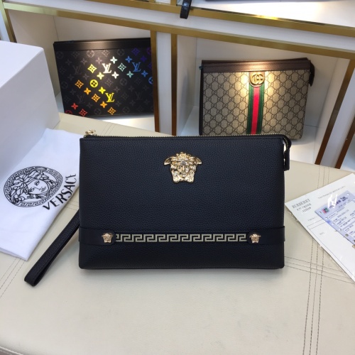 Wholesale Versace AAA Man Wallets #1101223 $88.00 USD, Wholesale Quality Replica Versace AAA Man Wallets