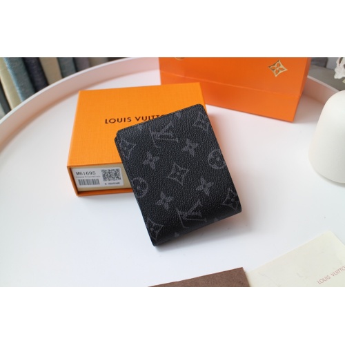 Replica Louis Vuitton AAA Man Wallets #1101401 $60.00 USD for Wholesale