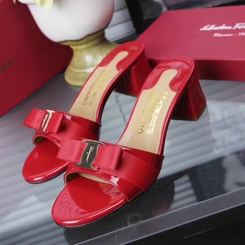 Wholesale Salvatore Ferragamo Slippers For Women #1102294 $82.00 USD, Wholesale Quality Replica Salvatore Ferragamo Slippers