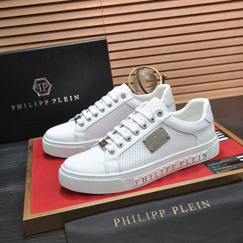 Wholesale Philipp Plein Casual Shoes For Men #1103920 $80.00 USD, Wholesale Quality Replica Philipp Plein PP Casual Shoes