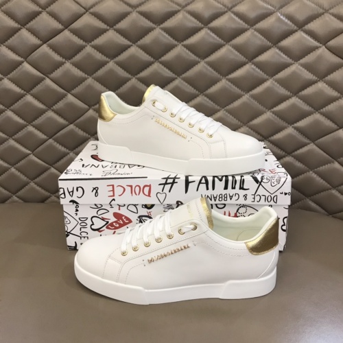 Wholesale Dolce &amp; Gabbana D&amp;G Casual Shoes For Men #1104130 $76.00 USD, Wholesale Quality Replica Dolce &amp; Gabbana D&amp;G Casual Shoes