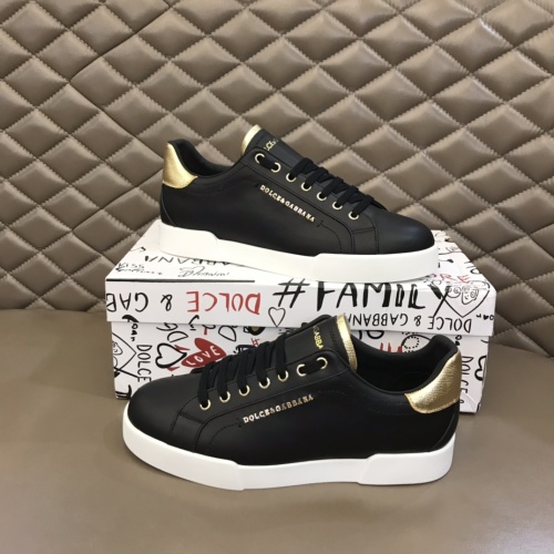 Wholesale Dolce &amp; Gabbana D&amp;G Casual Shoes For Men #1104132 $76.00 USD, Wholesale Quality Replica Dolce &amp; Gabbana D&amp;G Casual Shoes