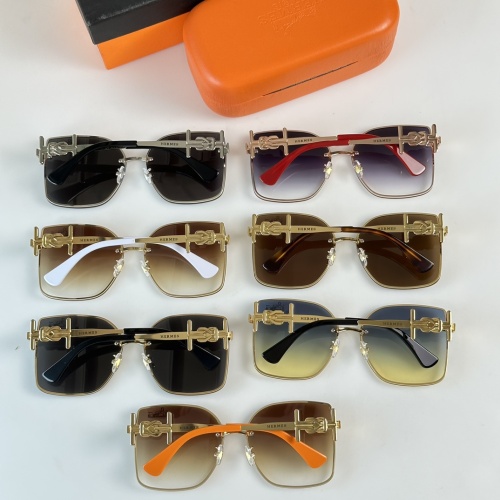 Replica Hermes AAA Quality Sunglasses #1104772 $64.00 USD for Wholesale