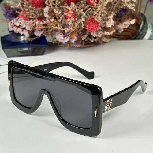 Wholesale LOEWE AAA Quality Sunglasses #1104858 $52.00 USD, Wholesale Quality Replica LOEWE AAA Quality Sunglasses