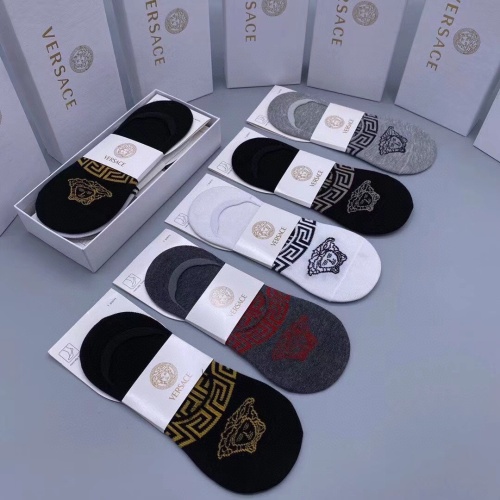 Replica Versace Socks #1104875 $29.00 USD for Wholesale