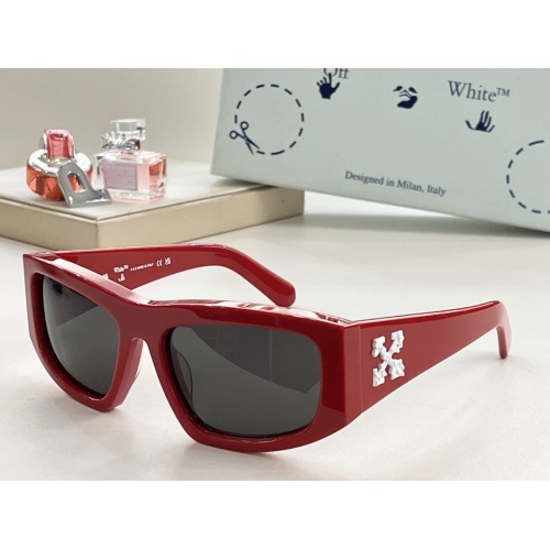 Wholesale Off-White AAA Quality Sunglasses #1104887 $64.00 USD, Wholesale Quality Replica Off-White AAA Quality Sunglasses