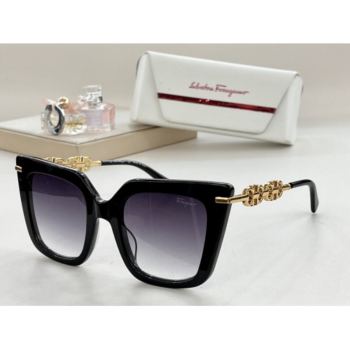 Wholesale Salvatore Ferragamo AAA Quality Sunglasses #1105012 $60.00 USD, Wholesale Quality Replica Salvatore Ferragamo AAA Quality Sunglasses