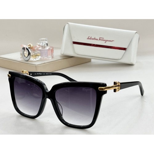 Wholesale Salvatore Ferragamo AAA Quality Sunglasses #1105015 $60.00 USD, Wholesale Quality Replica Salvatore Ferragamo AAA Quality Sunglasses