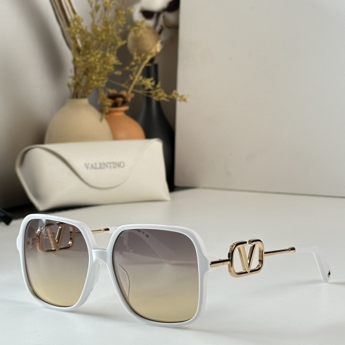 Wholesale Valentino AAA Quality Sunglasses #1105039 $64.00 USD, Wholesale Quality Replica Valentino AAA Quality Sunglasses