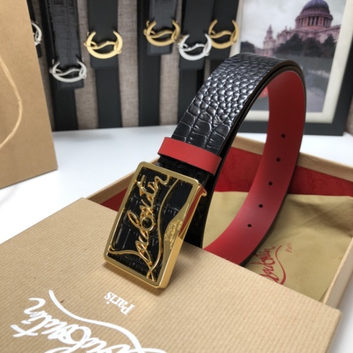 Wholesale Christian Louboutin CL AAA Quality Belts #1106517 $76.00 USD, Wholesale Quality Replica Christian Louboutin CL AAA Quality Belts