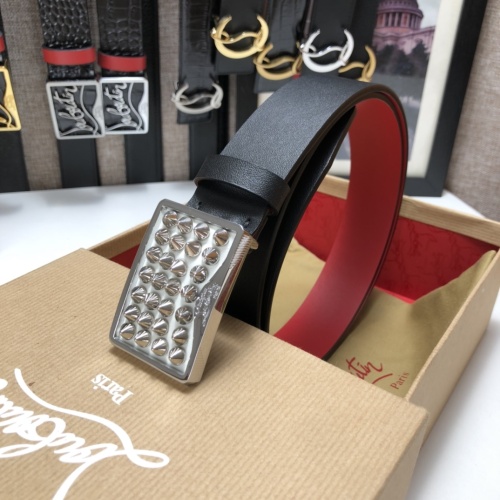 Wholesale Christian Louboutin CL AAA Quality Belts #1106522 $80.00 USD, Wholesale Quality Replica Christian Louboutin CL AAA Quality Belts