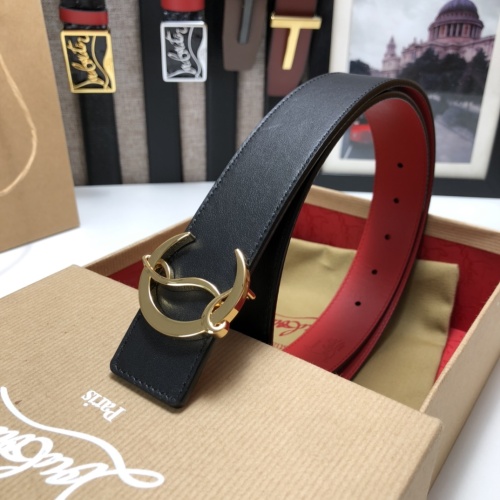 Wholesale Christian Louboutin CL AAA Quality Belts #1106528 $72.00 USD, Wholesale Quality Replica Christian Louboutin CL AAA Quality Belts