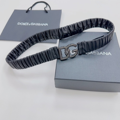 Wholesale Dolce &amp; Gabbana D&amp;G AAA Quality Belts For Women #1106556 $60.00 USD, Wholesale Quality Replica Dolce &amp; Gabbana D&amp;G AAA Quality Belts