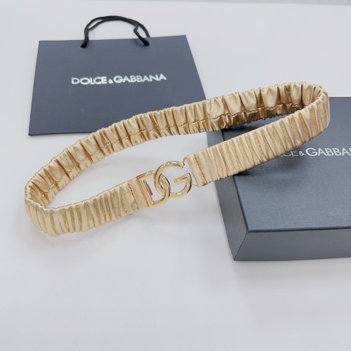 Wholesale Dolce &amp; Gabbana D&amp;G AAA Quality Belts For Women #1106557 $60.00 USD, Wholesale Quality Replica Dolce &amp; Gabbana D&amp;G AAA Quality Belts