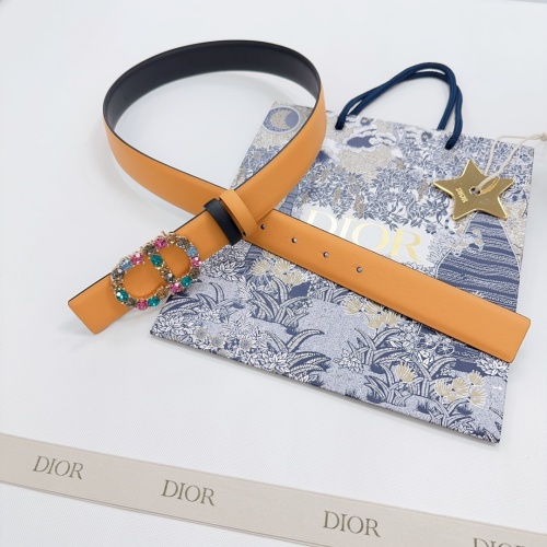 Replica Christian Dior AAA Quality Belts For Women #1106624 $60.00 USD for Wholesale